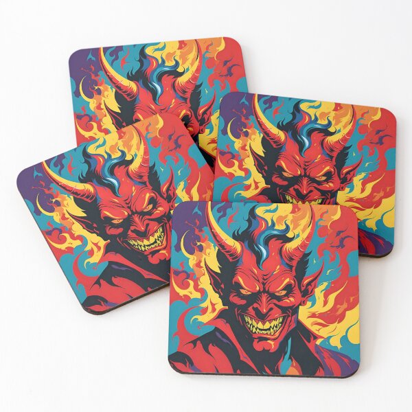 Item preview, DEVILS SELF PORTRAIT designed and sold by PIGCASSOSAIART.