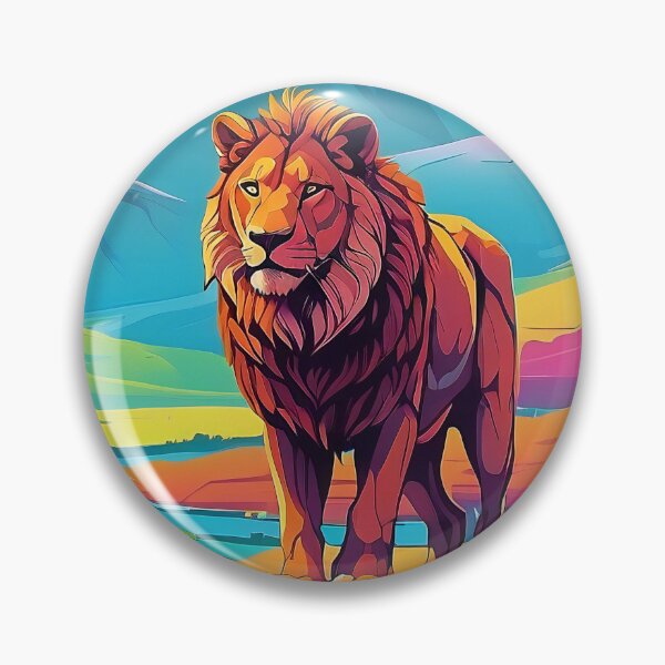 Item preview, Dawn of the Highland King: Majestic Mountain Lion designed and sold by ArtComixHaven.