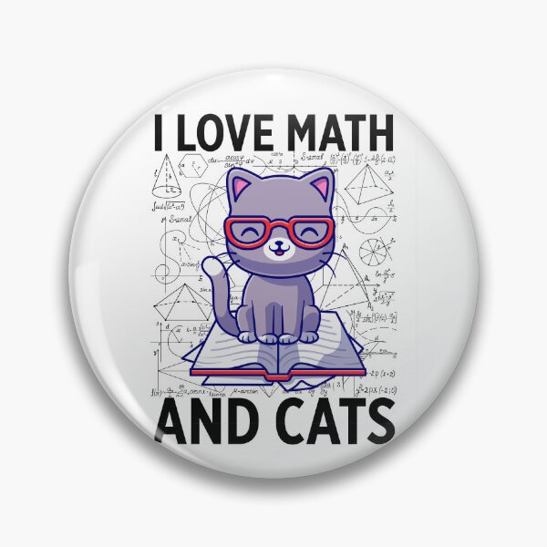 Item preview, I Love Math And Cats designed and sold by Walter-Jrr.