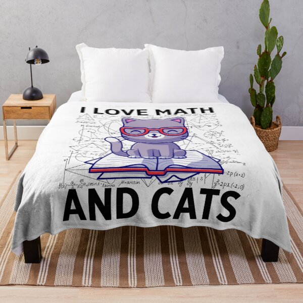 Item preview, I Love Math And Cats designed and sold by Walter-Jrr.