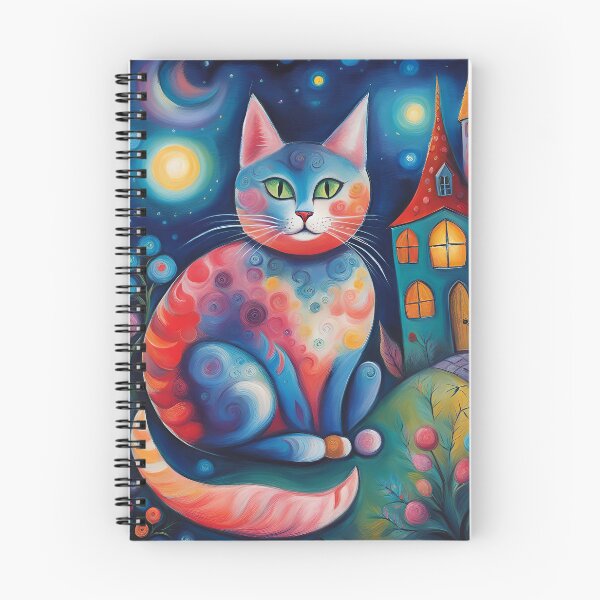 Item preview, The cat watches in the night designed and sold by mylittlewindow.