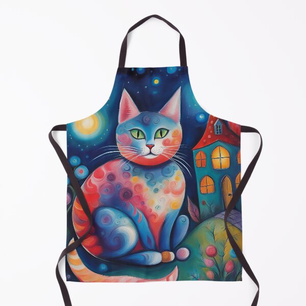 Item preview, The cat watches in the night designed and sold by mylittlewindow.