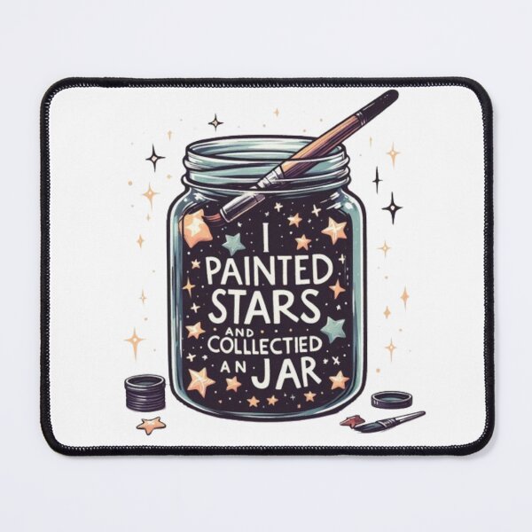 Item preview, I painted stars and collected them in an ACOTAR jar designed and sold by Cintia Sanz Alonso.