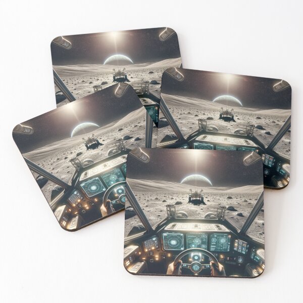 Item preview, lunar rover 2024 designed and sold by TEEJAMBOREE.