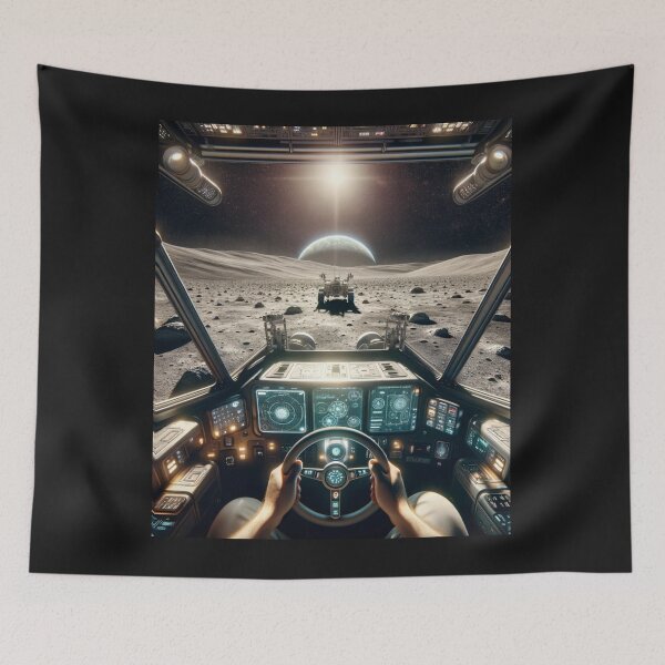 Item preview, lunar rover 2024 designed and sold by TEEJAMBOREE.