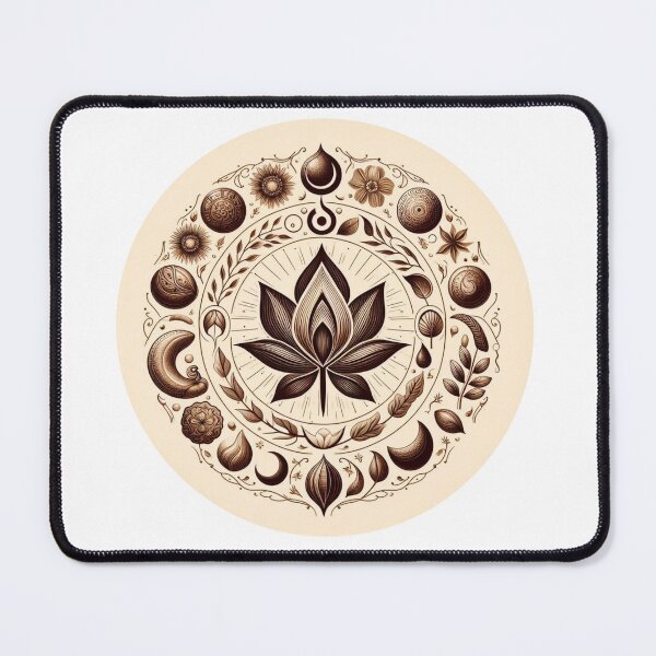 Item preview, Ayurveda earth tones brown designed and sold by Toms Tee.