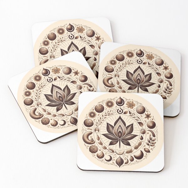 Item preview, Ayurveda earth tones brown designed and sold by Toms Tee.