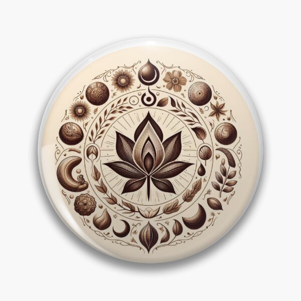 Item preview, Ayurveda earth tones brown designed and sold by Toms Tee.
