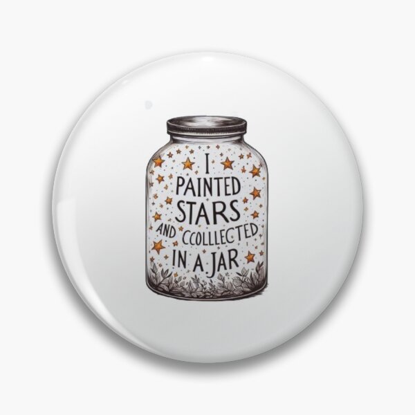 Item preview, I painted stars and collected them in an ACOTAR jar designed and sold by Cintia Sanz Alonso.