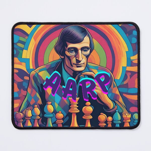 Item preview, Aarp Elderly man lost in thought at chess designed and sold by SweetRossel.