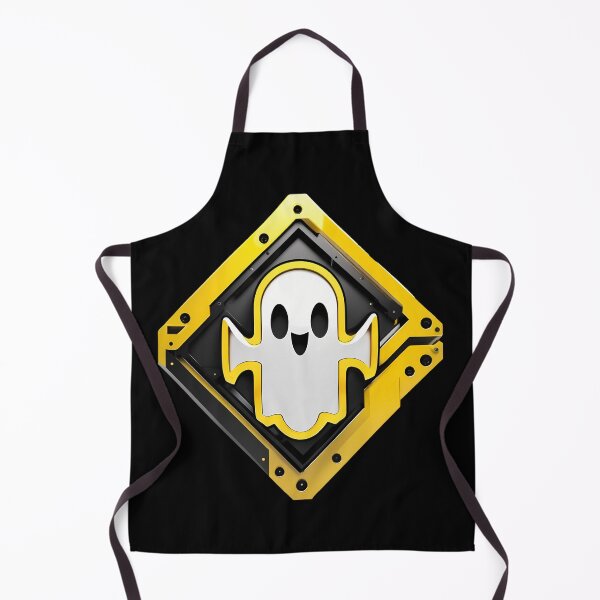 Item preview, Laughter Mechanics: Happy Yellow Ghost Art designed and sold by Artedig.