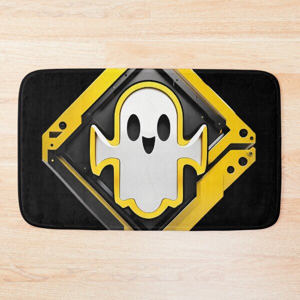 Item preview, Laughter Mechanics: Happy Yellow Ghost Art designed and sold by Artedig.