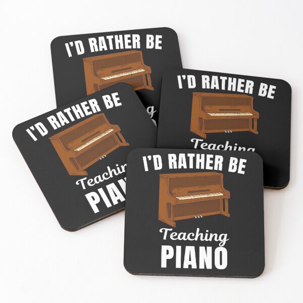 Item preview, I'd rather be piano oboe, funny pianist, piano instrument teachers instructors and musicians saying or quote designed and sold by NBSStore.