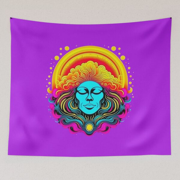 Item preview, Psychedelic Sunrise designed and sold by DadDrivenDesign.