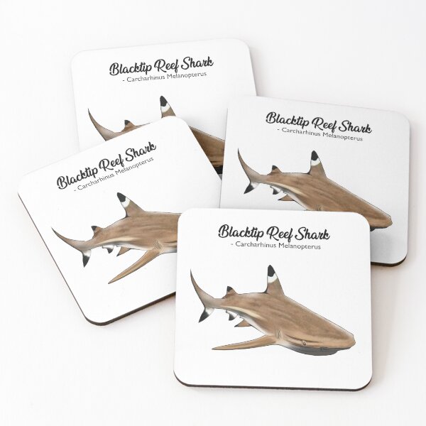 Item preview, Blacktip reef shark designed and sold by WeirdandMalle.