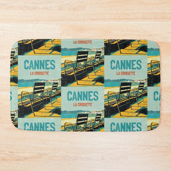Item preview, La Croisette Avenue Chairs Illustration - Charming Views of Cannes designed and sold by Lemomo-artworks.