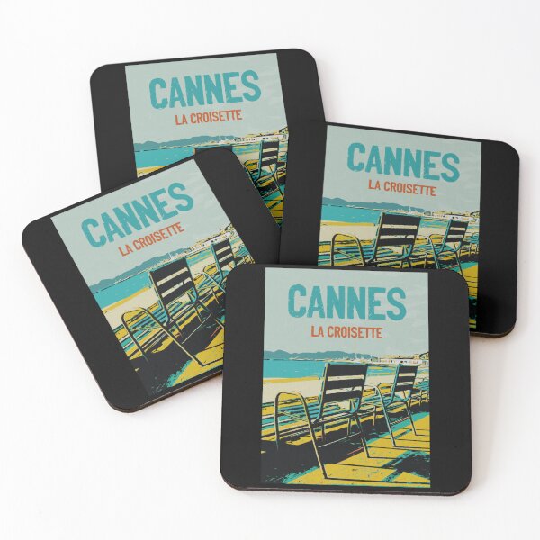 Item preview, La Croisette Avenue Chairs Illustration - Charming Views of Cannes designed and sold by Lemomo-artworks.