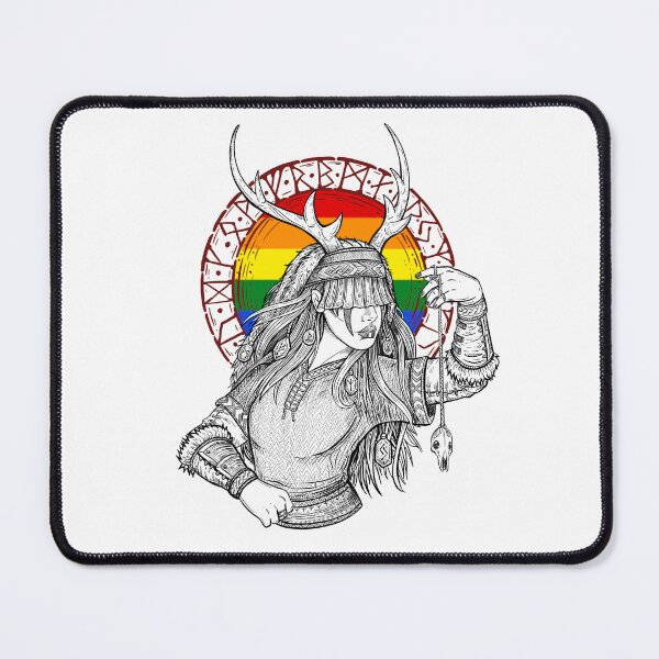 Item preview, Heilung lgbt shaman pagan designed and sold by BlackForge.