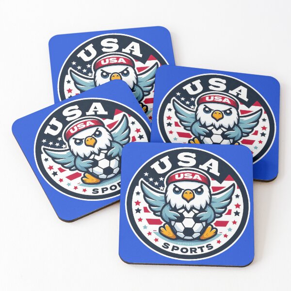 Item preview, USA Soccer Logo for kids designed and sold by FunnehGacha.