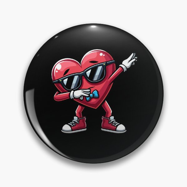 Item preview, Valentines Day Dabbing Heart designed and sold by DynastyArt.