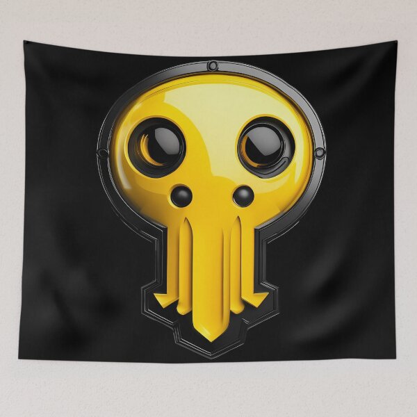 Item preview, Fun Hologram: Yellow Ghost Art designed and sold by Artedig.