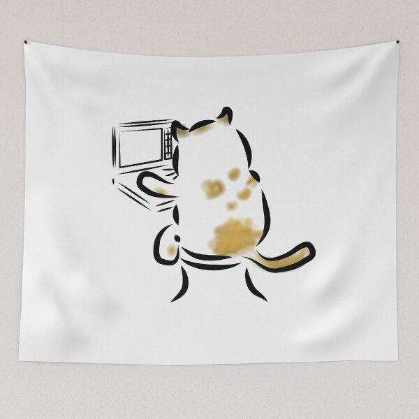 Item preview, I work hard so my family can have a better life-Busy cat is taping laptop designed and sold by aimicat.
