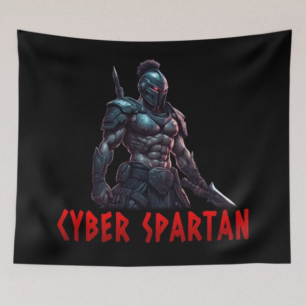 Item preview, Cyber Spartan, Future Warfare, Ancient Greece designed and sold by Burn-Ego.