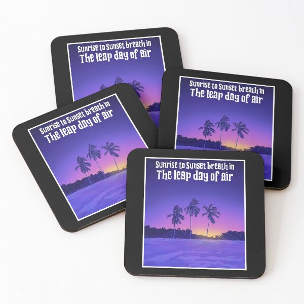 Item preview, Sunrise to sunset breath in the leap day of air|Leap Year|Feb 29 designed and sold by ButterflyDsgns6.