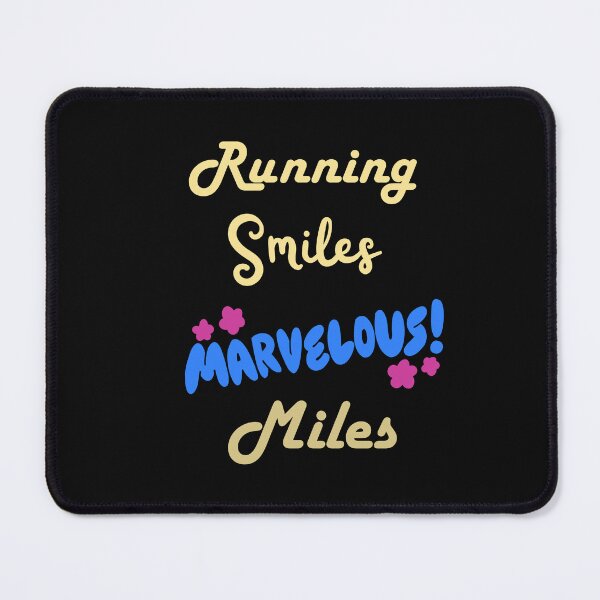 Item preview, Running smile marvelous miles || Marvelous|| Marvel time || Marvelous fans  designed and sold by Cosmicworld07.