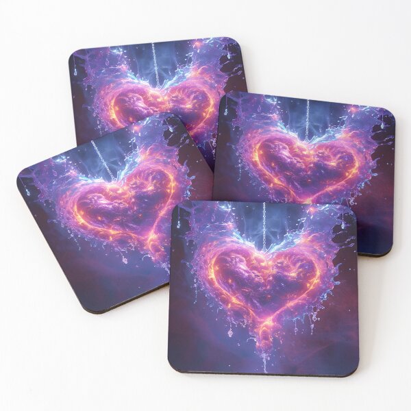 Item preview, The magic of the Mandelbrot heart designed and sold by Cr-AI-tive.