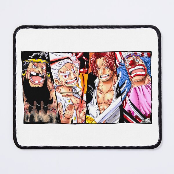 Item preview, Four Emperors in One Piece - Blackbeard, Luffy, Shanks, Buggy designed and sold by XAYDAPI.