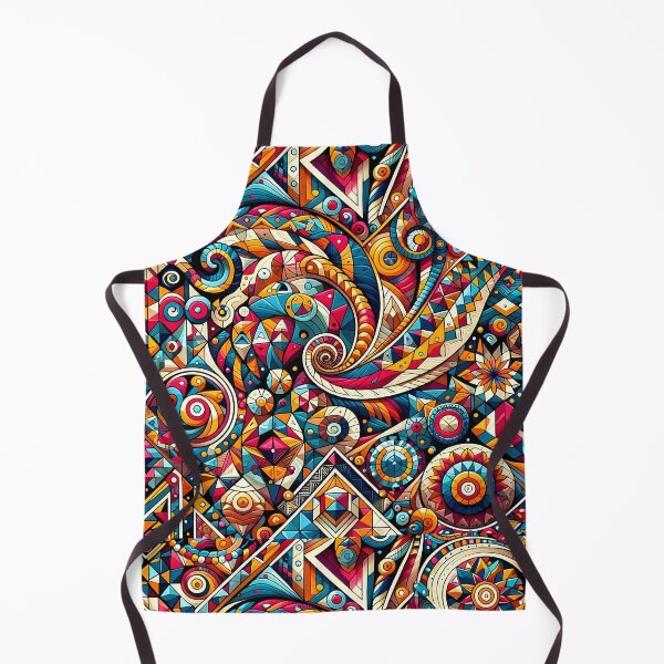Item preview, Vibrant Geometric Whirls designed and sold by M-ormin.