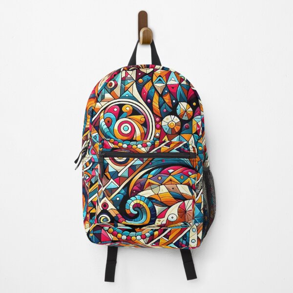 Item preview, Vibrant Geometric Whirls designed and sold by M-ormin.