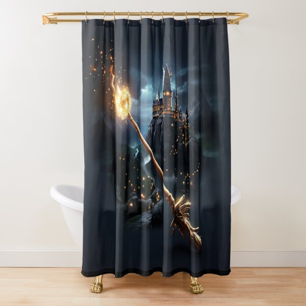 Home Fashion Marauder's Map Harry Potter Shower Curtain 120x180cm