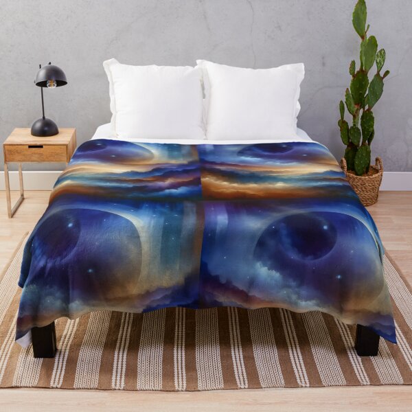 Item preview, Cosmic Arcturus Vision - Indigo Spiritual Celestial Art designed and sold by ElLocoMus.