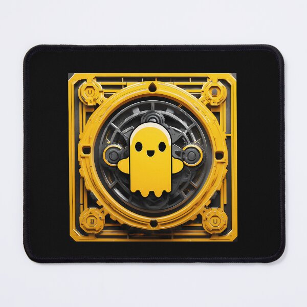 Item preview, Happiness in Real Time: Digital Yellow Ghost designed and sold by Artedig.