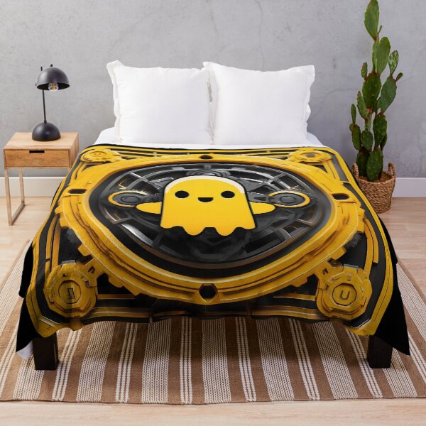 Item preview, Happiness in Real Time: Digital Yellow Ghost designed and sold by Artedig.