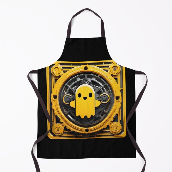 Item preview, Happiness in Real Time: Digital Yellow Ghost designed and sold by Artedig.