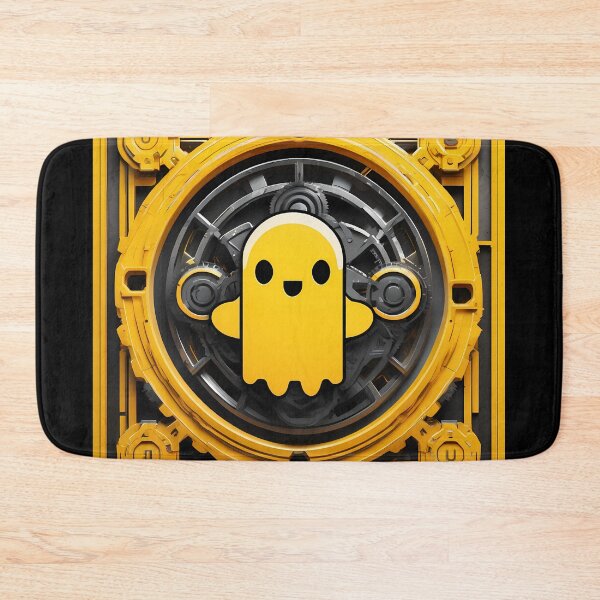 Item preview, Happiness in Real Time: Digital Yellow Ghost designed and sold by Artedig.