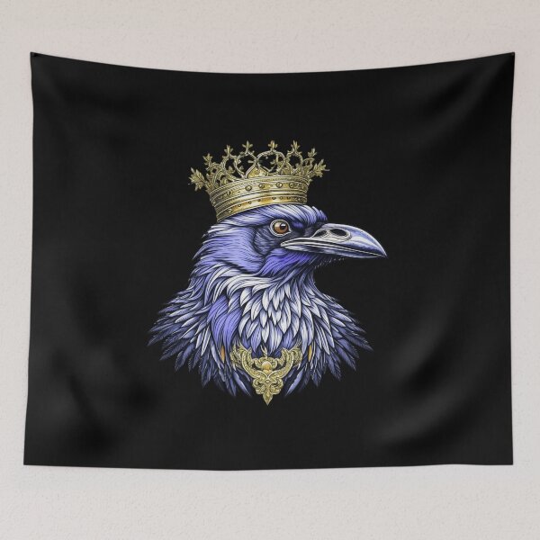 Item preview, Raven King designed and sold by DadDrivenDesign.