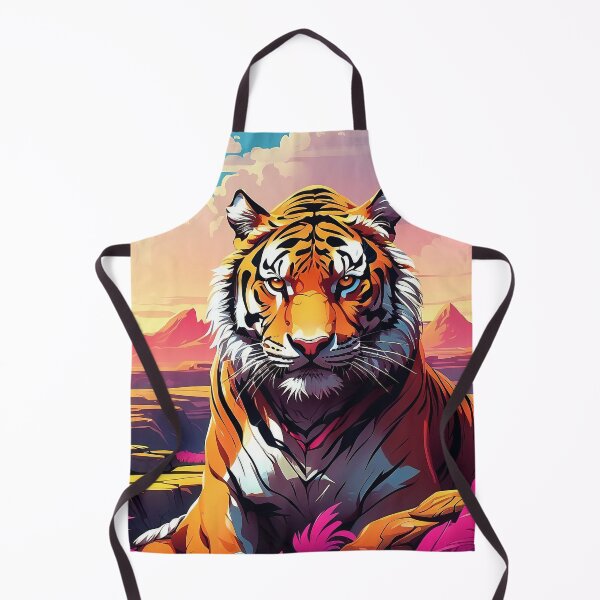 Item preview, Sovereign of the Sundown: Tiger's Gaze over Dusk Lands designed and sold by ArtComixHaven.