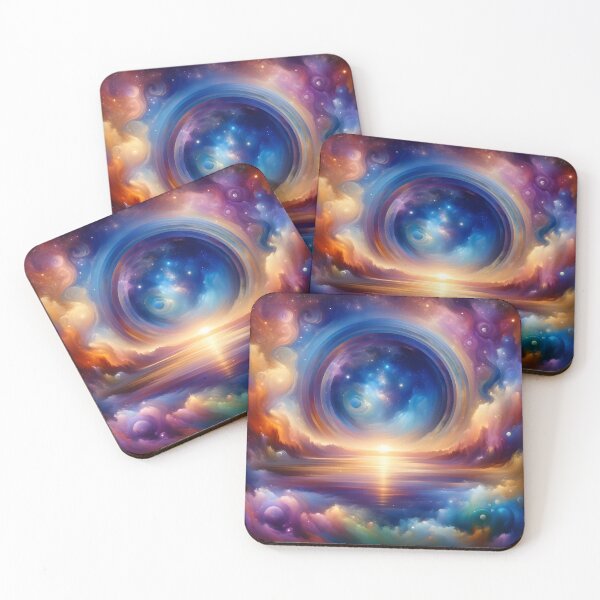 Item preview, Universal Love Frequency - Indigo Oneness Spiritual Art designed and sold by ElLocoMus.