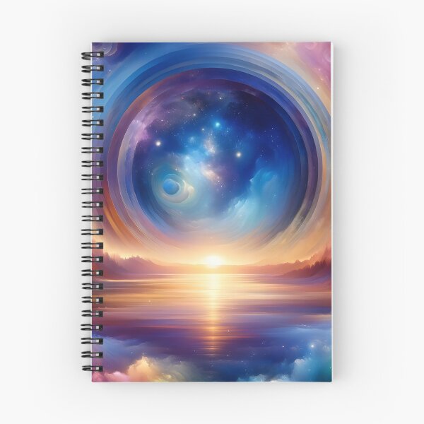 Item preview, Universal Love Frequency - Indigo Oneness Spiritual Art designed and sold by ElLocoMus.