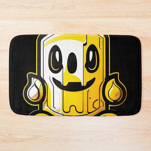 Item preview, Hologram of Joy: The Smiling Yellow Ghost designed and sold by Artedig.