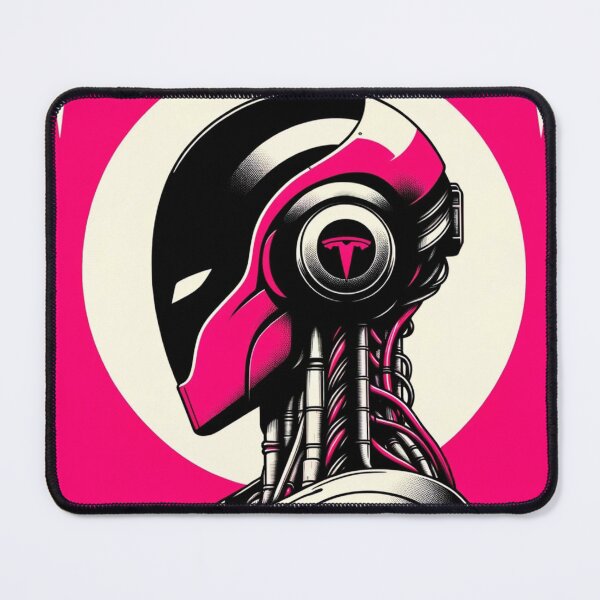 Item preview, Tesla bot designed and sold by TEEJAMBOREE.