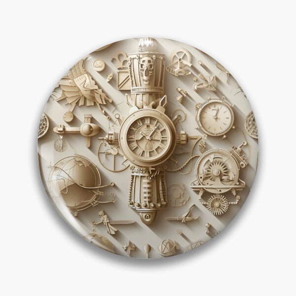 Artikelvorschau, Zeitmechanik: Ein Steampunk-Wandteppich aus Zeit und Zahnrädern entworfen und verkauft von Neo Nirvana.