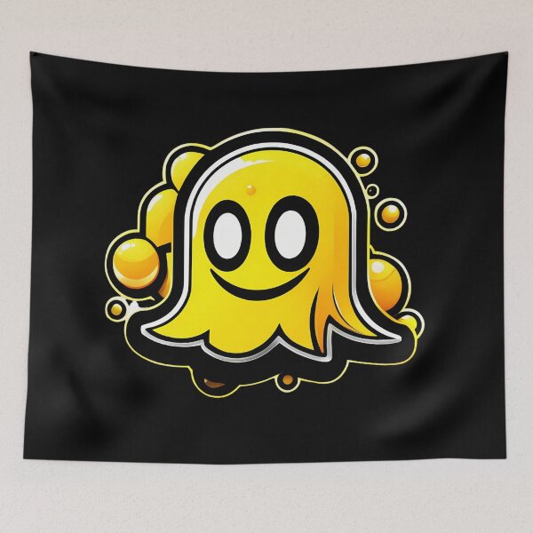 Item preview, Joy in Figures: Digital Yellow Ghost designed and sold by Artedig.