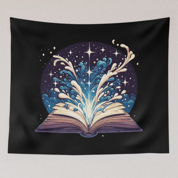 Item preview, Reading Magical Book designed and sold by TomFrontierArt.