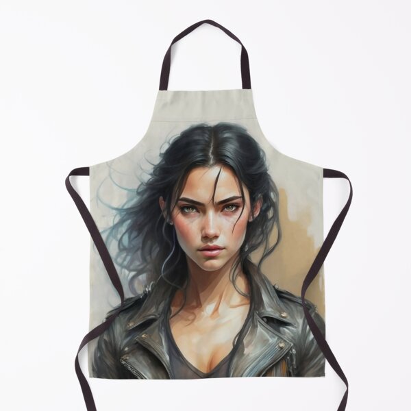 Item preview, Beautiful Black Haired Girl designed and sold by ArtCraftLab.