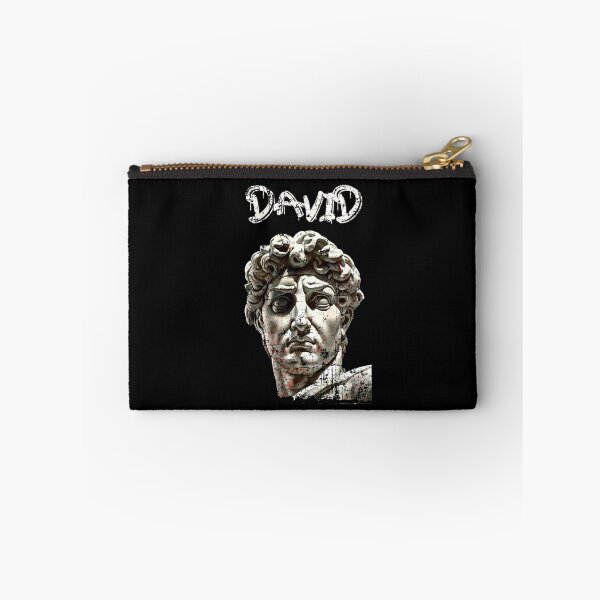 Item preview, Grunge Michelangelo's David Statue Head - Distressed Classical Portrait David Ancient Statue designed and sold by MadeByRobots.